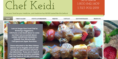Chef Keidi Site